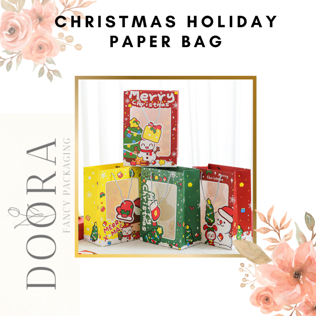 

Paper Bag Christmas Holiday/ Paper Bag Christmas Holiday