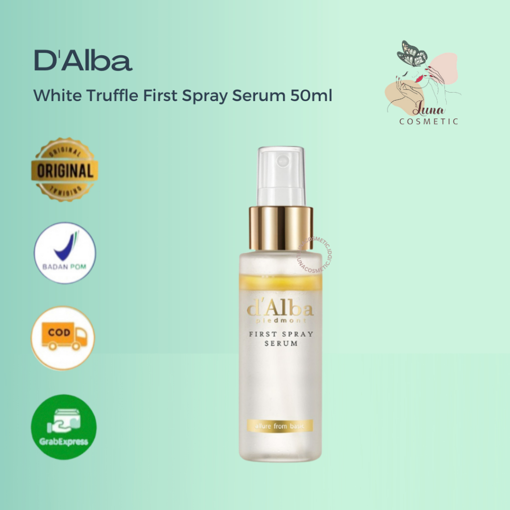 d'Alba White Truffle First Spray Serum 50ml 100ml