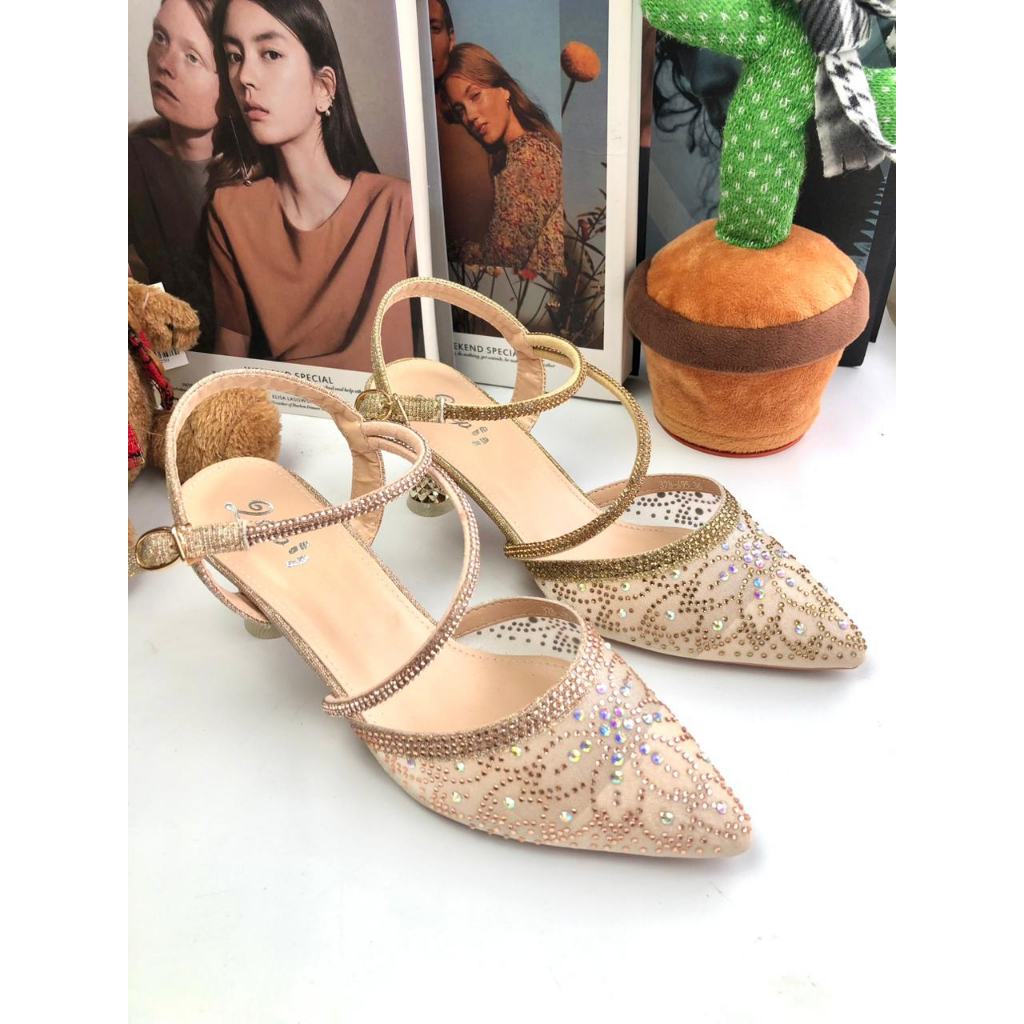 2 Step - Sepatu Pesta Wanita Import fashion 328-495