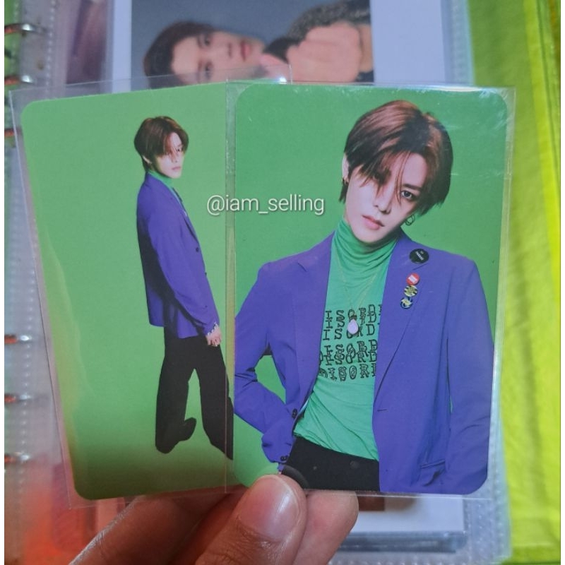 WTS YUTA RARE PC ar clip yuta sticker photocard pc nct 127
