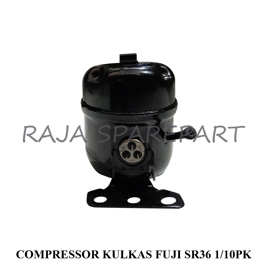 Compressor Kulkas &quot;Fuji Kobe&quot; 1/10HP SR36 (Harga Sudah Termasuk Packing Kayu)