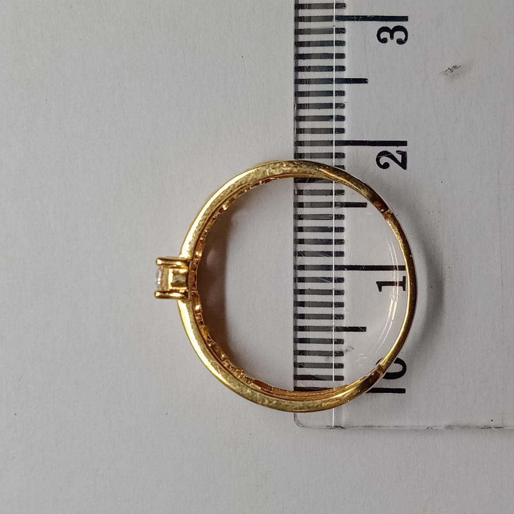 Cincin Emas 17K - 1.95 Gr Kadar 750 - 4750