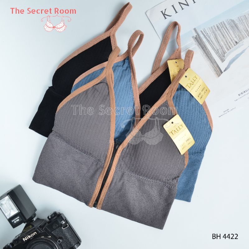 TALLY BRA KEMBEN BRALETTE 4422 I CUP B I FREE SIZE I BUSA TIPIS I TANPA KAWAT I BAHAN RAJUT