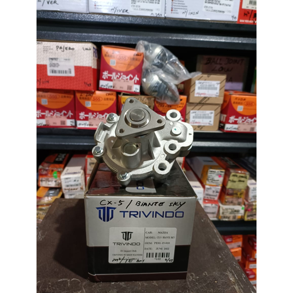 Water Pump Mazda CX-5 Biante SKY PE01-15-010 Trivindo