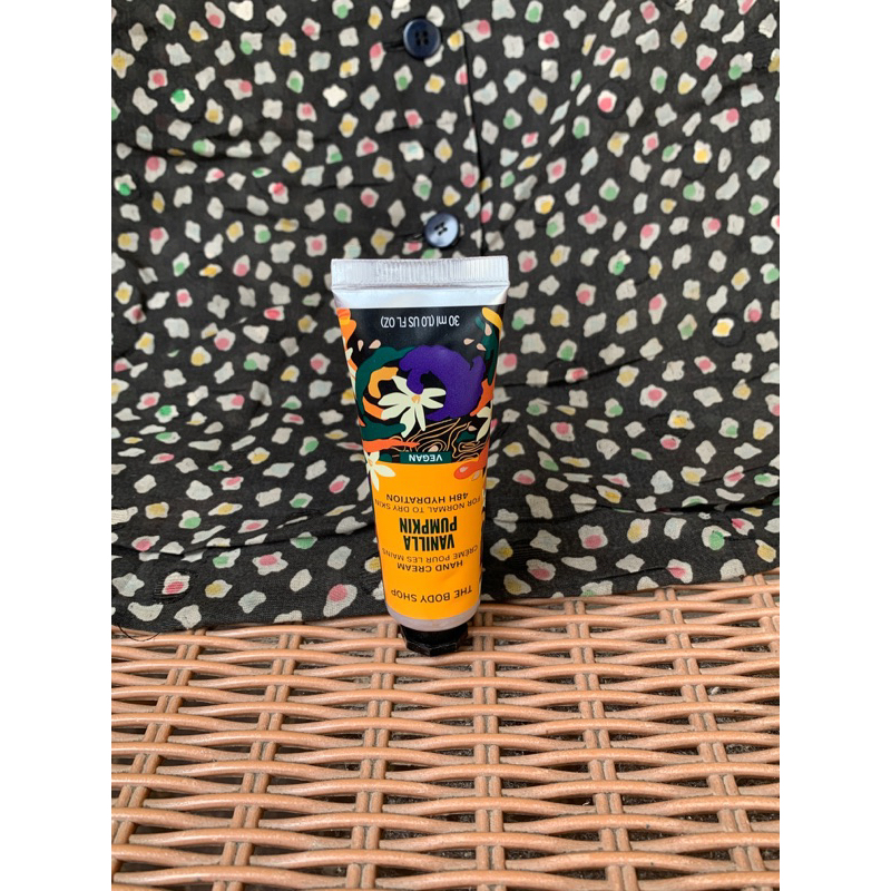 The Body Shop Original Vanilla Pumpkin Hand Cream 30ml
