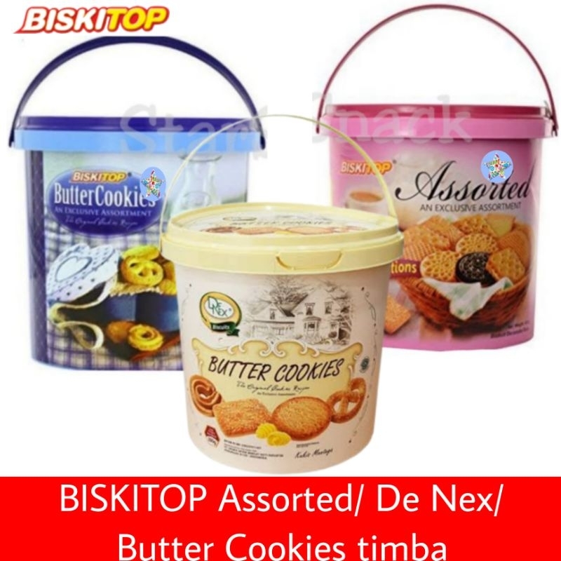 

Biskitop De Nex Butter Cookies/Assorted Biscuits 350Gr