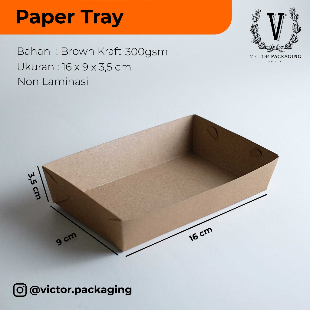

(VICTOR) Paper Tray 16 x 9 x 3,5 cm