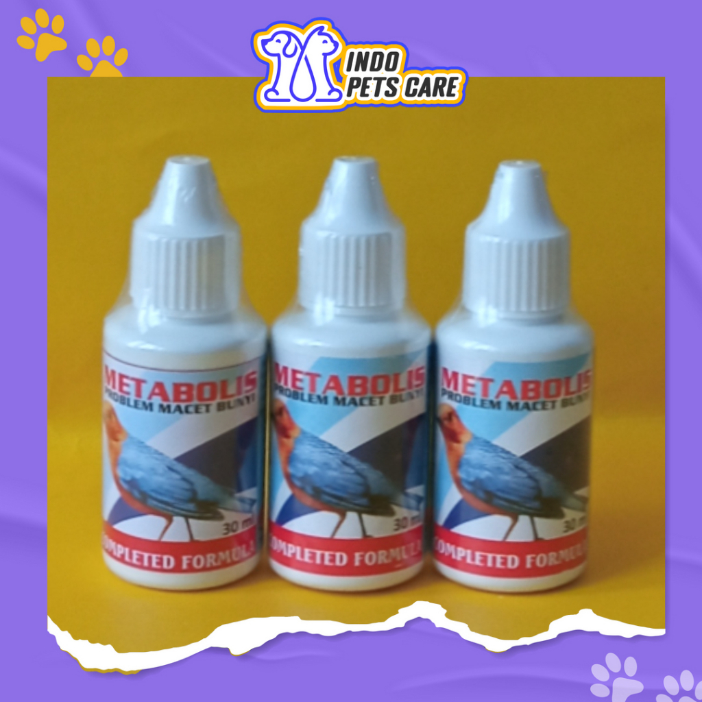 OBAT ANTI MACET KICAU BURUNG - METABOLIS 30 ML ORIGINAL - ATASI MACET BUNYI BURUNG - CEPET NGOCEH & 