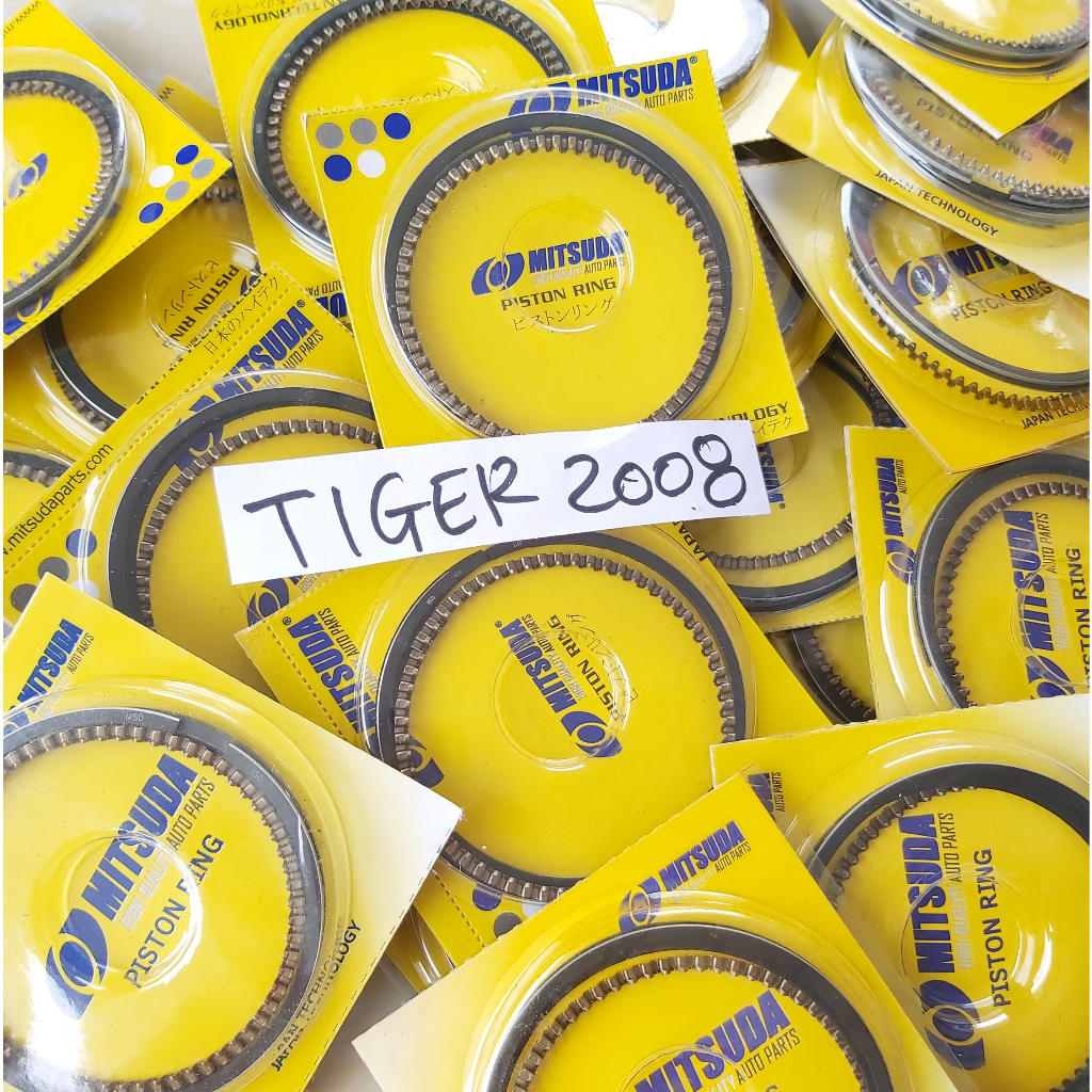 Ring Piston Mitsuda TIGER 2008 / TIGER REVO OS 25 - 200 dan STD / Ring Seher Honda Tiger revolution 