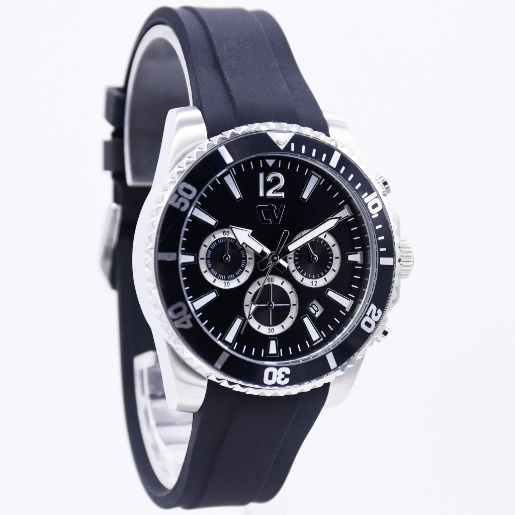 Jam Tangan Pria Christ Verra C64166G-34BLK/ C64166G-30BLK Original