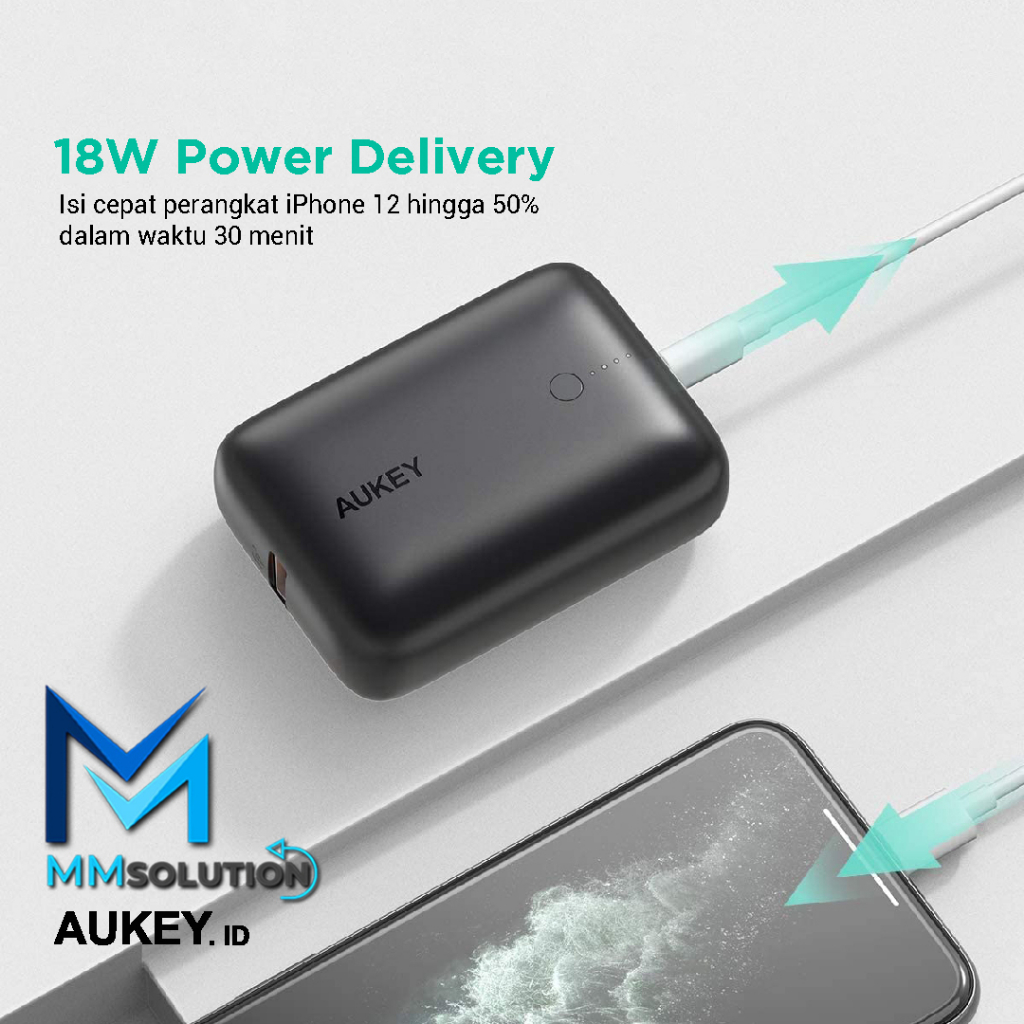 AUKEY Powerbank PB-N83S 10.000mAh PD 3.0 Fast Charging 18W - 22.5W