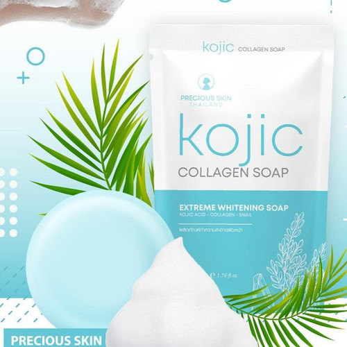 [ORI] Sabun Precious Skin Kojic Extreme Whitening Collagen Soap Khusus Wajah dan Tubuh