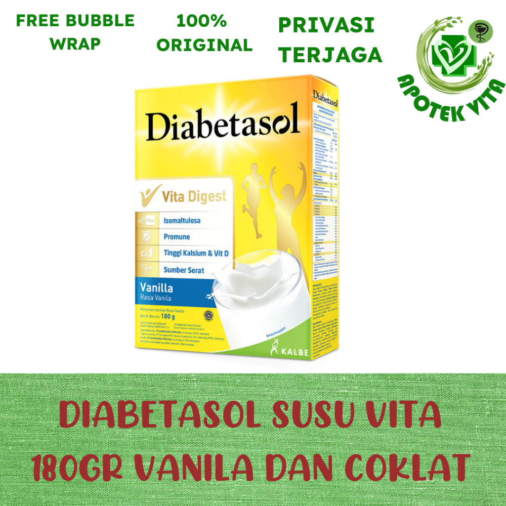 

DIABETASOL VITA 180GRAM