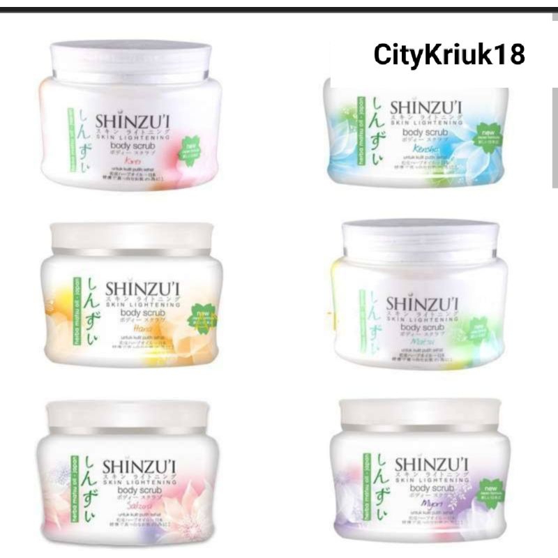 Shinzu'i Body Scrub Lulur 200Gram