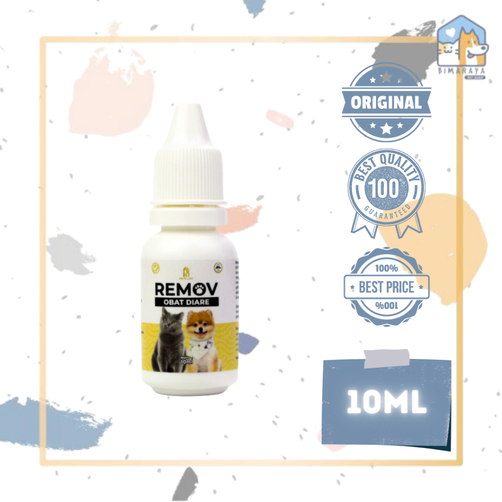 REMOV OBAT DIARE KUCING DAN ANJING 10ML