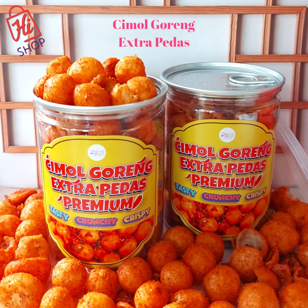 

Can Cimol Goreng Extra Pedas Kerupuk Pilus Kualitas Premium