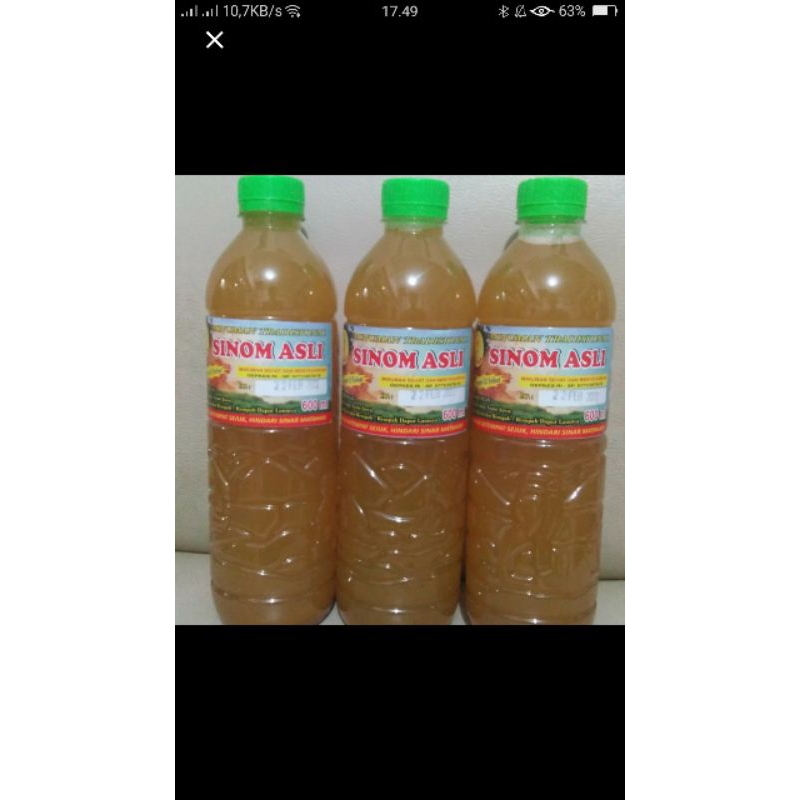 

Sinom asli kemasan 600 ml cap Maria Tutty