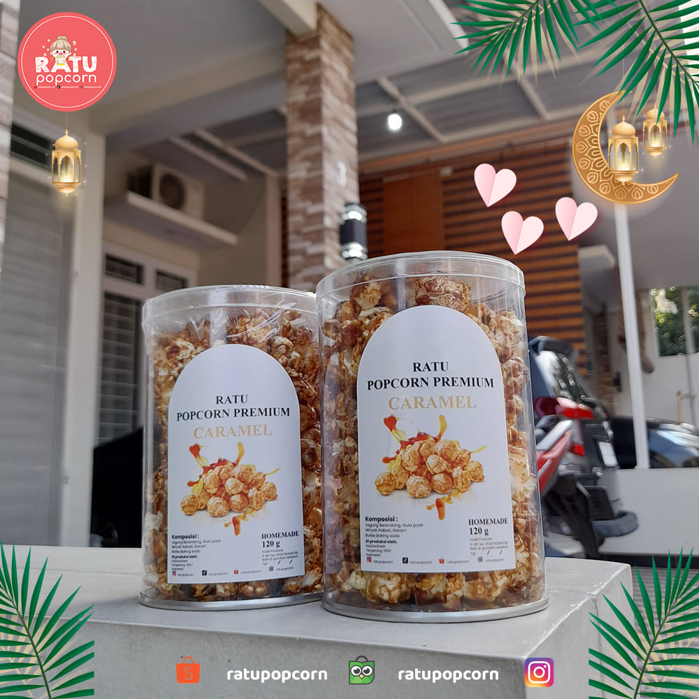 

Popcorn Caramel Premium - Homemade by Ratupopcorn