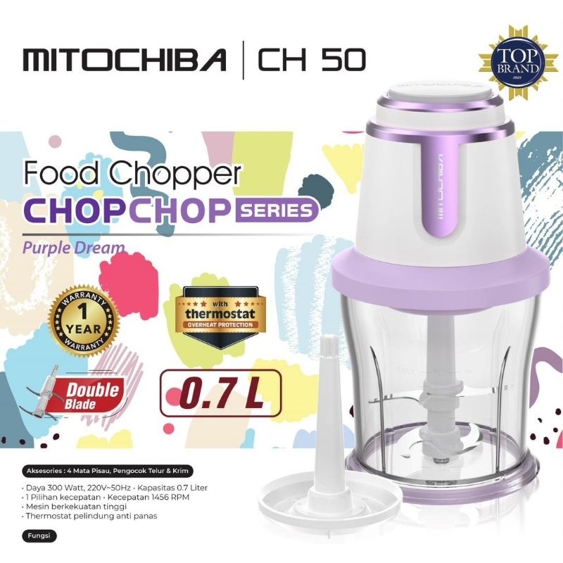 Food Chopper Mitochiba CH 50 (warna random)