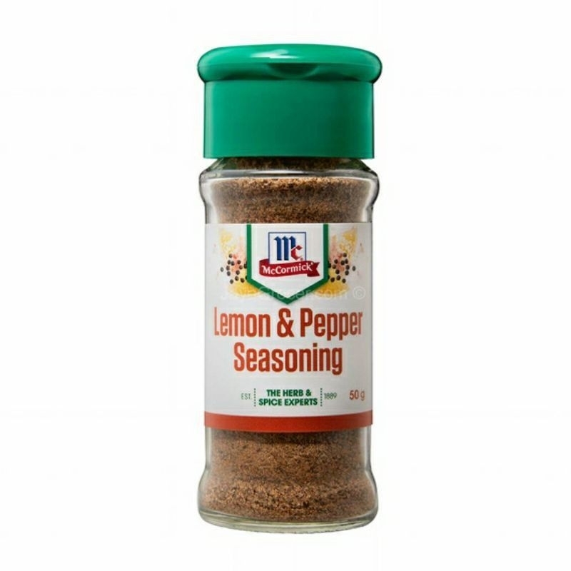 MCCORMICK Lemon &amp; Pepper Seasoning 50gr