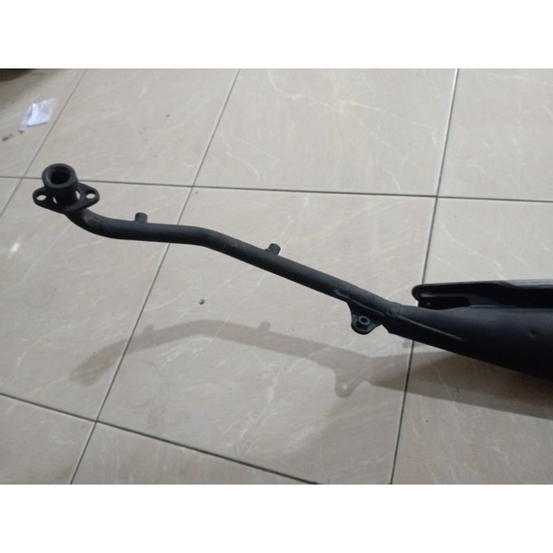 KNALPOT STANDARAN YAMAHA VEGA VORCE F1 ORIGINAL 1FD6