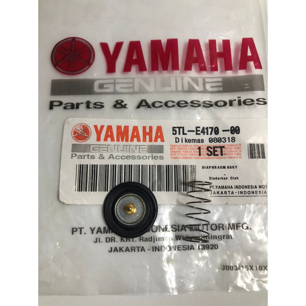 5TL-E4170-00 Karet Diafragma Vakum Kecil YAMAHA MIO SPORTY