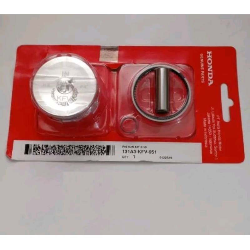 131A3-KFV-951 HGP AHM 100% ORIGINAL PISTON SEHER KIT SET 50 SUPRA FIT NEW S X REVO REPO 100 2003 200