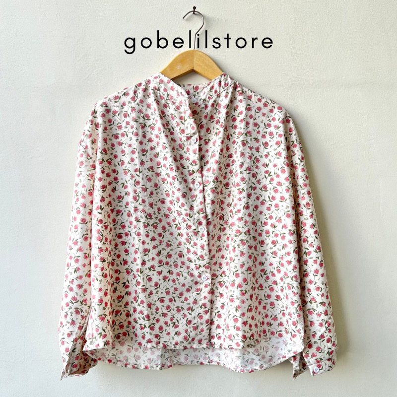 Tsabita Floral Blouse Wanita By Gobelilstore