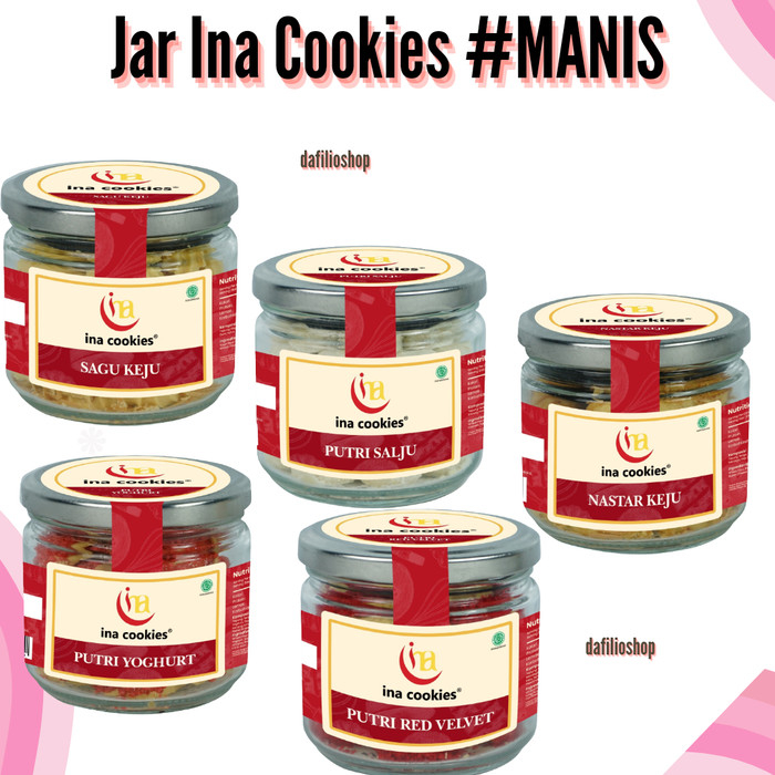 

Ina Cookies Mini Jar Kaca, Parcel, Hampers, Bekasi