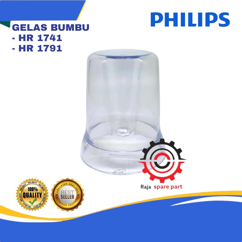 GELAS BLENDER BUMBU PHILIPS HR 1791 1741 / GELAS MILL MIKA