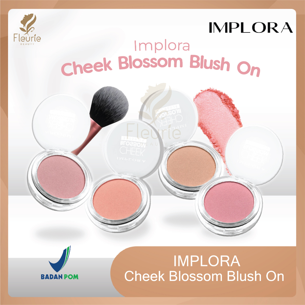 IMPLORA Cheek Blossom Blush On - Blush On Implora Original BPOM