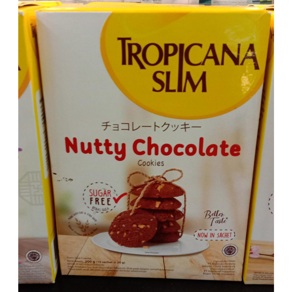 

Wafer tropicana slim nutty chocolate 200g