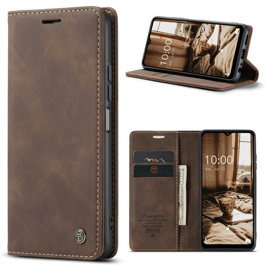 Vivo Y91 Y91i Y91c Leather Flip Wallet Case Dompet Magnetic Standing Cover Caseme