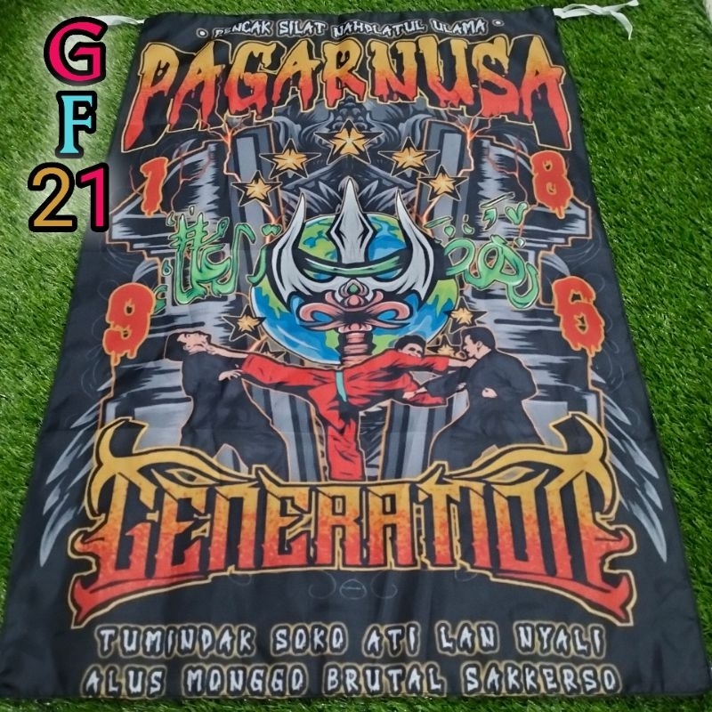 Bendera full printing PAGAR NUSA