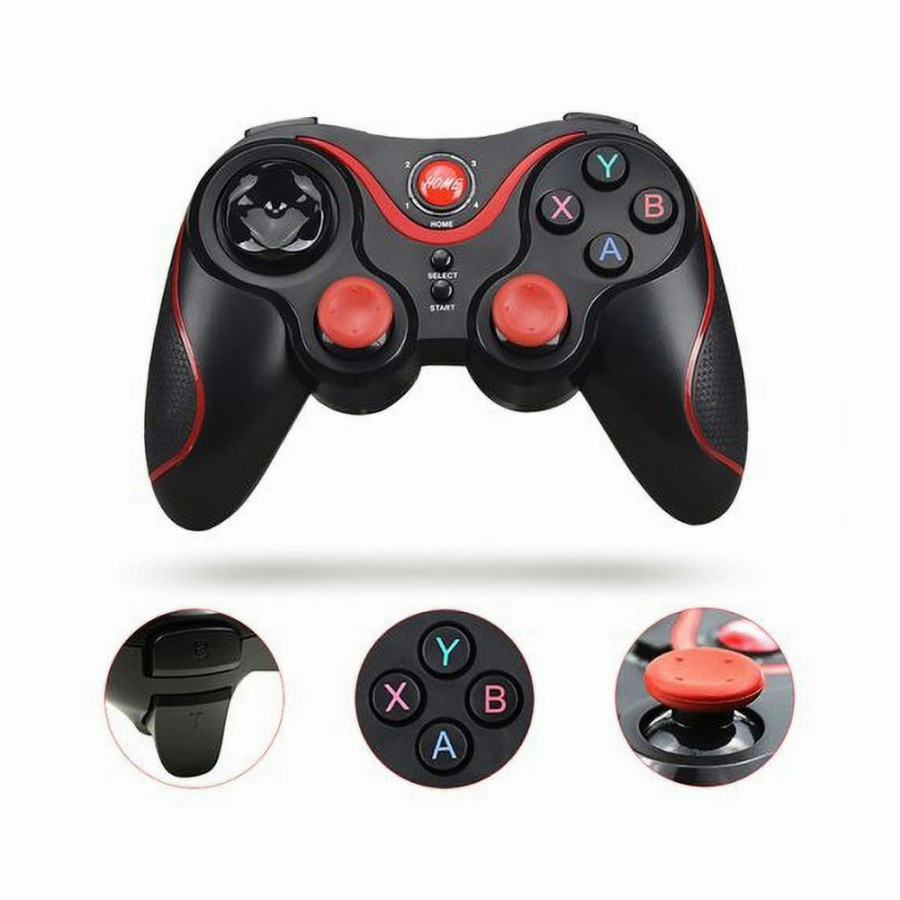 (BISA COD ) YUN Mall X3 Gamepad Bluetooth Smartphone Holder Wireless Joystick PC Gamesir F1