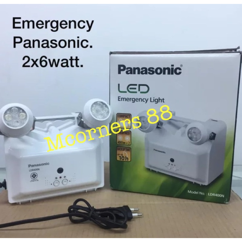 Panasonic LDR400N Emergency Light LED 2x6Watt