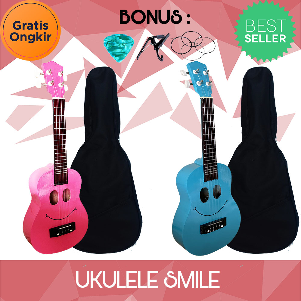 Ukulele Smile Custom Terbaru