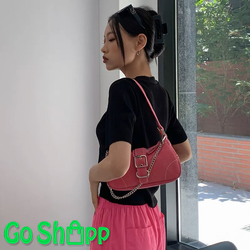 Tas Selempang Bahu Pesta Wanita Import Fashion Korea Terbaru - Shoulder Bag Kekinian SL89