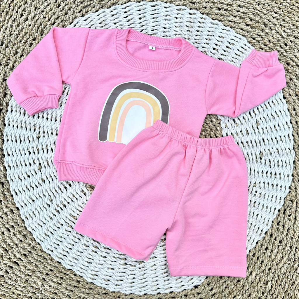 PROMO 7.7 Setelan Joger Bayi Baju Bayi Celana Bayi Setelan Baju Bayi Outer Bayi Piyama Bayi