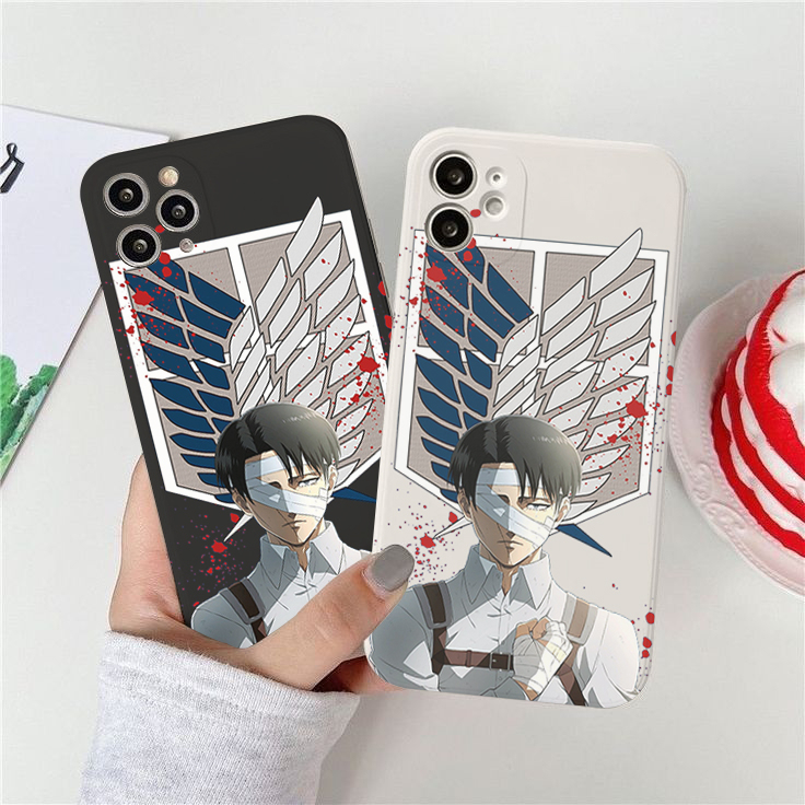 CASE ANIME OPPO A33W/A37/A37F/A59/A71/A83/A1K/A3S/A5 2020/A5S NEW CASE MACARON AOT