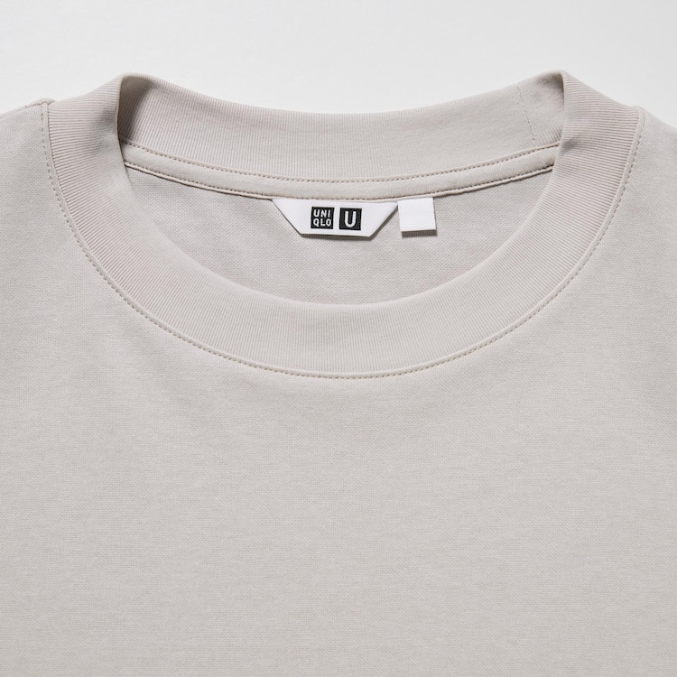 Uniqlo U AIRism Cotton Crew Neck Oversize T-Shirt