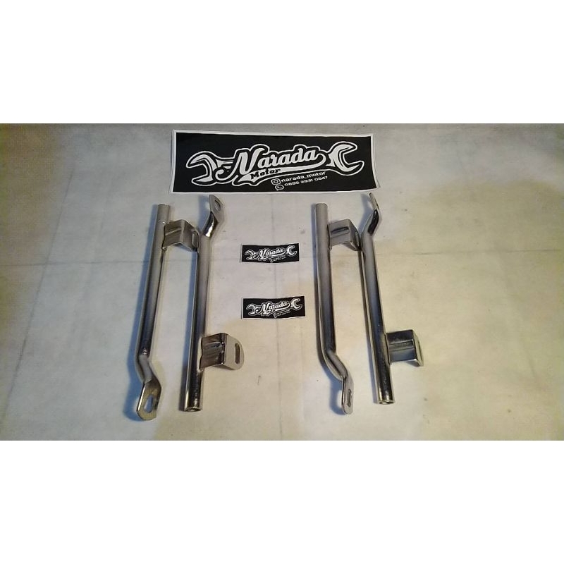 Begel Honda CB 100 125  BEGEL CB POTONGAN PLANGER CB SAMPING PIPA TEBAL  begel panjang Cb behel Cb p