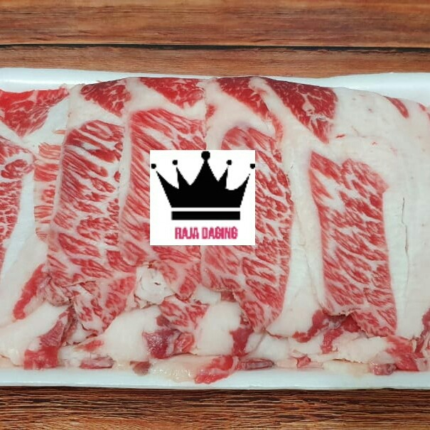 

WAGYU SHORTPLATE SLICE PREMIUM @500gr