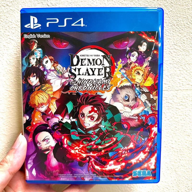 Kaset Ps4 Ps5 Demon Slayer: Kimetsu no Yaiba – The Hinokami Chronicles Ps 4 5 Playstation 4 5 Demons