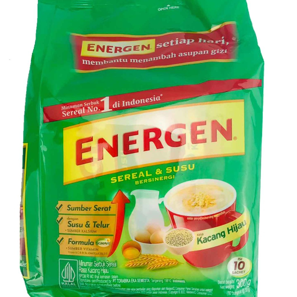 ENERGEN SEREAL &amp; SUSU BERSINERGI 5 VARIAN RASA