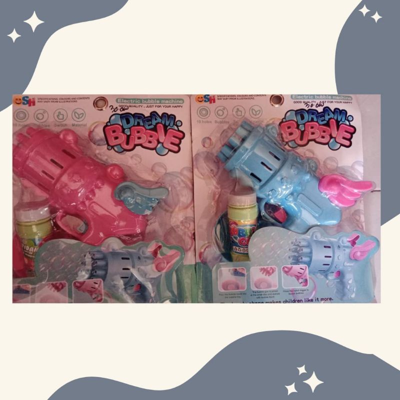 TM | DREAM BUBBLE | MAINAN ANAK TEMBAKAN AIR/BALON | TEMBAKAN AIR | 100% ORIGINAL [ BISA COD ]