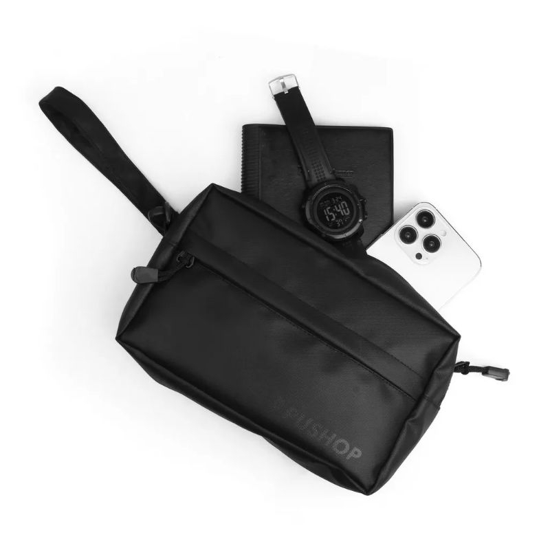 Handbag Waterproof Tas Tangan Fashion Pria Wanita Pouch Dompet Clutch