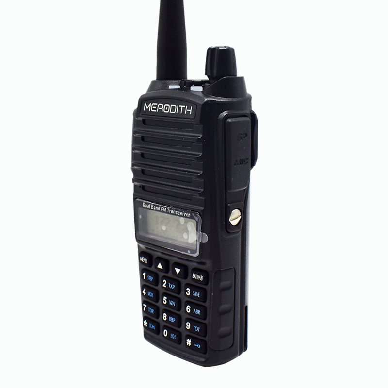 HT MERODITH UV82 Handy Talky UV-82 Dual Band (VHF/UHF)  Walky Talky 128 Channels Walkie Talkie Portable 1PCS