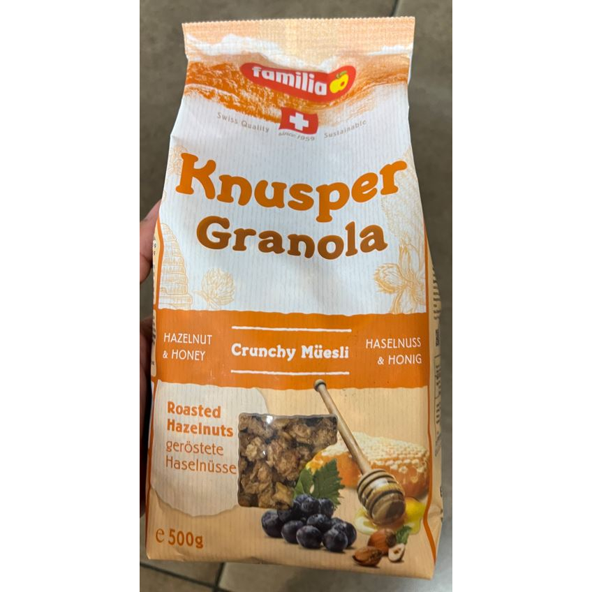 

Familia - Knusper Granola 500gr