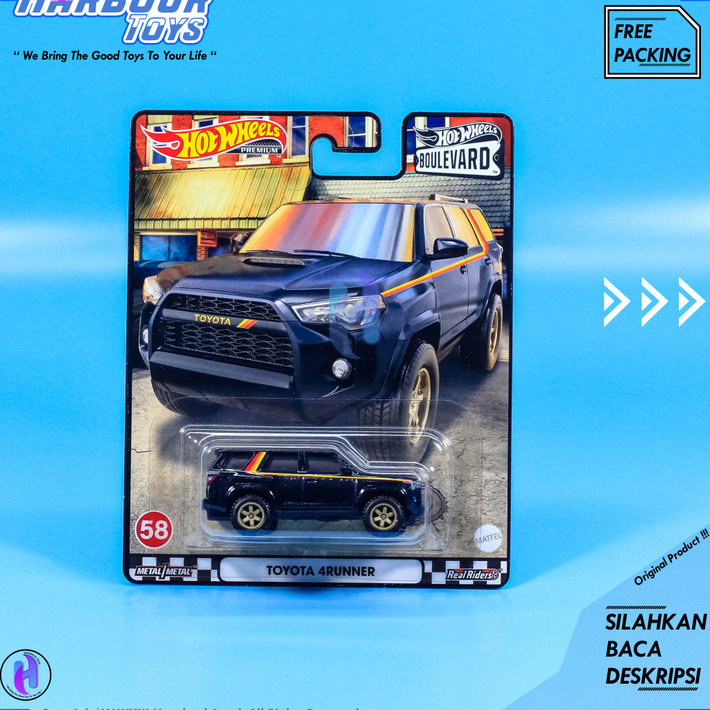 Hot Wheels Premium Boulevard 18 Toyota 4Runner Diecast 1:64